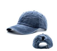 Ruyosn Casquette de Baseball Ajustable BB Cap Femme Basecap Casquette Coton Rétro Baseball Cap Pure Color Golf Hat Snapback Hip Hop Sport Casquette