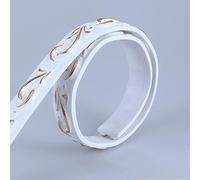 Ruyunlai Guest Frise Murale Autocollant en PVC Imperméable - Plinthe de Cuisine et Salle de Bain - Décor Mural 10 - Platine 2 x 500 cm