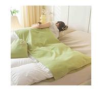RUZGAR Doublure de Sac de Couchage Simple Double pour Adulte et draps de Voyage, Sac de Couchage de Voyage pour Les hôtels et Les auberges de Jeunesse(Green,160x200cm-63x78)