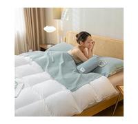 RUZGAR Sac de Couchage Coton 1 2 Personnes Drap de Sac de Couchage de Voyage Léger Confortable pour Camping Randonnée Hôtel Train Auberges (Color : Blue B, Size : 180x210cm-70x82)