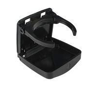 RV Accessoires Taille Réglable Noir Pliable Porte-gobelet En Plastique Tasse Caravane Camping-car Voiture Bateau RV Porte-boissons pour Caravane et Bateau(Zwart)