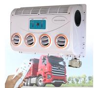RV Air Conditioner,12V/24V DC Truck Conditioner,Electric Roof Conditioner for Car,100W Electric Motorhome,Lightweight Portable and Easy to Install,12V