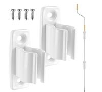 RV Awning Crank Bracket - Sunshade Support Holder, Awning Rod Mount With Screws, Canopy Fixture Bracket, Metal Support Connector, Extension Shade Mounting Hardware, Outdoor Stabilizer For Shops Food