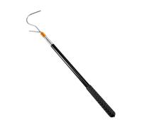 RV Awning Opener Puller Rod Pole, MultiSection Extendable Pole with Locking Design for Canopy Tent Shelter, Adjustable Stainless Tool Extends 21 to 63 inches forRV Outdoor Setup