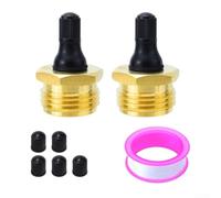 RV Brass Blow Out for Winterizing pour camper Water Lines RV(2pcs)