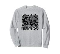 RV Camping Funny - Le camping est mon échappatoire à la réalité Sweatshirt