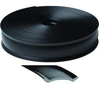 RV Designer Collection 50 Rouleau de Pieds E569 Garniture d'insertion HD 1" X 50' Noir