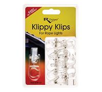 RV Designer Collection M122 Klippy Klips, Lot de 10 clips lumineux pour corde