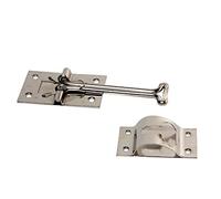 RV Designer E224 Support de porte à fermeture automatique, style T, acier inoxydable, 10,2 cm, quincaillerie pour porte d'entrée