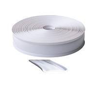 RV Designer I321-Garniture d'insert en vinyle pour véhicules récréatifs - Moulure flexible, utilisation extérieure et moulage de bord de toit - Idéal pour les véhicules récréatifs - Standard - Blanc