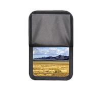 RV Door Cover, Foldable Window Shades, 26.18x19.09in Removable Sunshade Screen, Authentic Protective Material, Easy Installation Design for Awning, Motorhome, Van, Camping