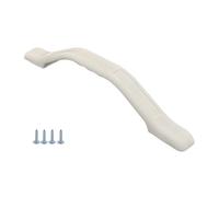 RV Door Handle Grab Bar, Door Assist Bar, Shower Safety Handle, Sturdy Bathroom Grab, Grab Elderly Hand Rail, Heavy Duty Non-Slip Stylish Secure RV Railing 4 Screws for Steps, RV, Trailer