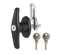 RV Door Lock Replacement - Zinc Alloy Heavy Duty High Security | Camper Trailer Entry Lock With Keys Anti Theft | Secure Door Latch For Horse Hauler Cabinet Basement Travel Camping Use