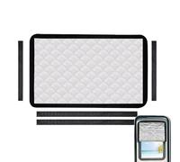 RV Door Window Shade, Trailer Side Sun Guard, Foldable Light-Blocking Accessory, 25 x 16 inches, Ideal for Long Distance Trips, Travelers, Outdoor Adventure Enthusiasts, Camping Vehicle Comfort