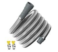 RV Drain Hose - 4.2cm SS Foldable Adapter, Durable Waste Disposal Leak Efficient Flow Performance| Perfect for Caravan Motorhome Trailer Camping Garden Washing Outdoor Use