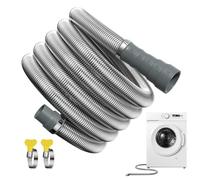 Rv Drain Hose - Caravan Drain Pipe with Adjustable Adapter - Rv Waste Hose,for Motorhome Caravan Trailer Garden Camping Septic Outdoor Washing Machine