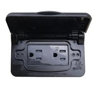 RV Electrical Outlet 15A / 125V Imperproofproofroproofr RV Outlet Cover Facile Installation Perfect for Outdoor Camping