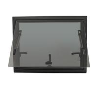 RV Fenêtre rectangulaire pour caravane et camping-car, aération, latérale, échappement pour fourgon, van Camper 60 cm x 45 cm