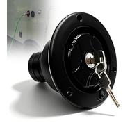 RV Inlet Verrouillable 80mm, Bouchon de remplissage avec 2 Clés Convient pour 38mm Conduites D'eau, Bouchon De Remplissage D'eau pour RV Camping-Car Remorque Caravane Bateau