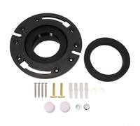 Rv Kit de joints de toilettes avec bride et joint de boule de chasse d'eau pour série Thetford 300 310 320 avec boulons et pièces en plastique ABS robuste pour une étanchéité fiable contre les fuites