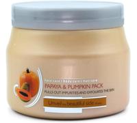 RV Papaye & Pumpkin Face Pack pour purification en profondeur et exfolie les cellules mortes de la peau pour tous les types de peau, 400 g
