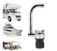 RV pivotant à 360 degrés - Système de d'eau, finition résistante à la, conception moderne à profil bas à rotation complète | en laiton commode pour l'évier de bateau