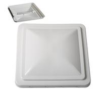 RV Roof Vent, Travel Van Rooflight, Weatherproof Vent with 14.5x14.5 inches, Trailer Motorhome Upgrade for Summer Travel, Winter Ventilation, Mobile Conversion, Maintenance
