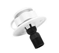 RV Round Water Fresh Fill Hatch Inlet One-Way Valve Automobile Modification for Motorhome Camper