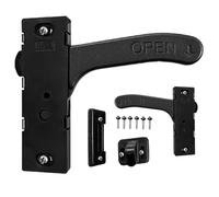 Rv Screen Door Latch, Van Entry Lock, Motorhome Security Hardware, Interactive Anti Theft Weatherproof Design, Sturdy Mounting for Trailer Closet Patio Barn Cargo Bathroom Access 3.66x1.14 Inches