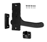 RV Screen Door Latch Van Motorhome Entry Parts, Anti Theft Weatherproof RV Screen Latch for Barn Outdoor Cargo Van Trailer Patio Motorhome Closet Bathroom Door, Secure Replacement Handle