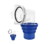 RV Sewer Adapter - Clear 4-in-1 Fittings, Vehicle Waste Pipe Connector For RV Trailer Truck Motorhome, Idéal pour Camping, Travel, Tailgating, Caravan, And Outdoor Drain Systems