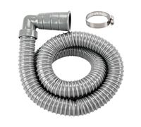 RV Sewer Hose - Flexible Waste Disposal Pipe, Leak Proof Camper Waste Pipe, Drain Fittings Assembly, Compact Storage Design | Reliable RV Drain Hose For Camping Travel Trailer Marine Use