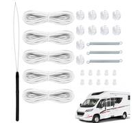RV Shade Repair Kit - Pro | Window Blind String - Kit De Réparation De | Stores Plissés Pour VR Cordon De Rechange Et Onglets De Réparation De Stores Verticaux Pour Remorque De | 2026 Pro