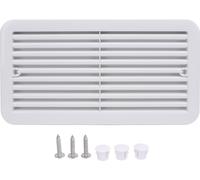 RV Side Air ventilation calandre 13.78x7.32in UV -résistance rectangulaire -couverture de calandre de ventilation pour les véhicules de camping camping-car remorque