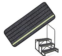 RV Step Tappet - RV Escaliers | Runner Non Slip - Tapis De Porte Non Slip | Roulements Autoadhésifs Résistants à La Poussière Lumineux Pour Le Garage Du Pont De Voyage De Voyage
