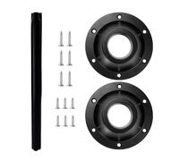 RV Support de Base de Table - Noir - Support de Socle en - Support de Meuble Amovible - Intérieur Compact - Accessoire Amovible Robuste - Installation Fonctionnelle pour Camping-Car, Caravane