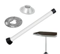 RV-Tischhalterung, RV-Tischsockelhalterung | Stabile, Rostfreie Halterung Aus Aluminiumlegierung Für Wohnmobiltisch - Robustes -Innenzubehör, Leichte, Abnehmbare Basishalterung Für Yachten, B