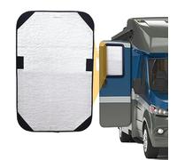 RV Window Shade, Camping Privacy Cover, 25x16 inches UV Protection & Weather Resistant Sturdy Material, Dustproof Curtains for Travel, Motorhome, Truck, Van, Backpacking Use