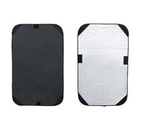 RV Window Shade, Camping Privacy Cover, Dustproof Insulated Window Shield for Motorhome, Van, Truck, Travel Trailer, Adventurer, Blocks Sunlight and Enhances Comfort, Color Black