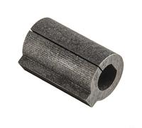 RV030 Adaptateur de manchon d'arbre pour réducteur à vis sans fin, entrée de 6,35 mm/8 mm à 11 mm, compatible avec moteur pas à pas 23, accouplement en acier inoxydable pour arbre de moteur (6,35 mm)