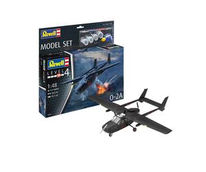 (RV63819) - Revell 1:48 - Model Set O-2A Skymaster