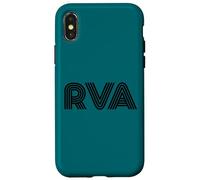 RVA Richmond VA Design rétro Coque pour iPhone X/XS