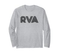 RVA Richmond VA Design rétro Manche Longue