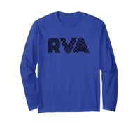RVA Richmond VA Design rétro Manche Longue