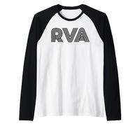 RVA Richmond VA Design rétro Manche Raglan