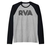 RVA Richmond VA Design rétro Manche Raglan