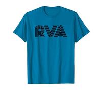 RVA Richmond VA Design rétro T-Shirt