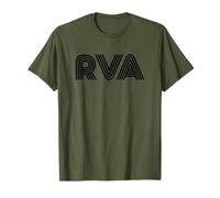RVA Richmond VA Design rétro T-Shirt