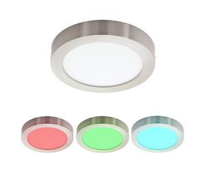 RVB LED plafonnier salon projecteur couloir lumière changement de couleur gradateur télécommande Eglo 78767