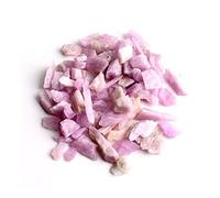 RVBLRDSE Cristal 30 g naturel brut mini spodumène violet pierre de cristal brute puce de spodumène quartz de roche convient à la décoration de bureau à la maison spécimen de cristal (couleur : kunzite
